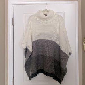 Vince Camuto Poncho Sweater - One Size